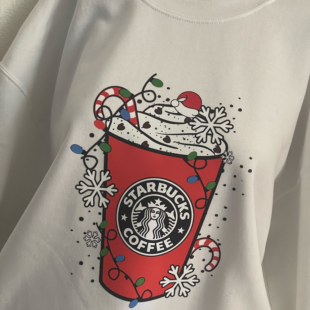 ✨STARBUCKS HOLIDAY COFFEE SWEATSHIRT🧋🎄✨